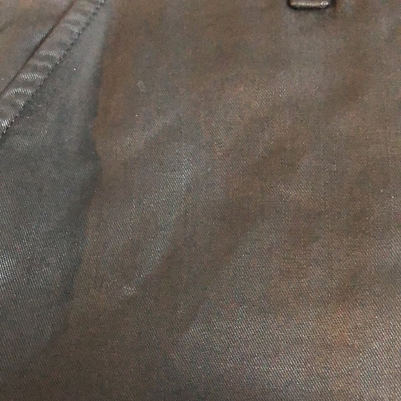 Adriano Goldschmied Tristan Super Black Leatherette Tailored Trousers - Picture 8 of 10